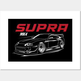 Toyota Supra Posters and Art